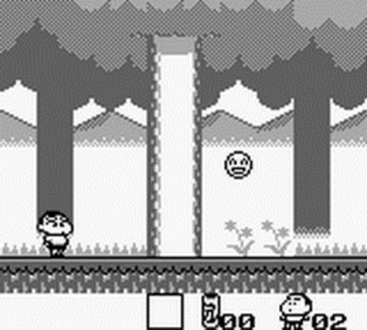 Crayon Shin-chan 4: Ora no Itazura Daihenshin screenshot 3 for GameBoy